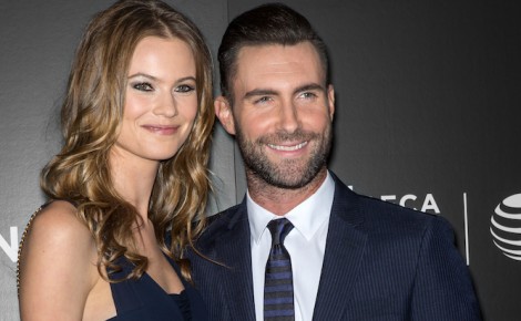 Adam Levine and Behati Prinsloo