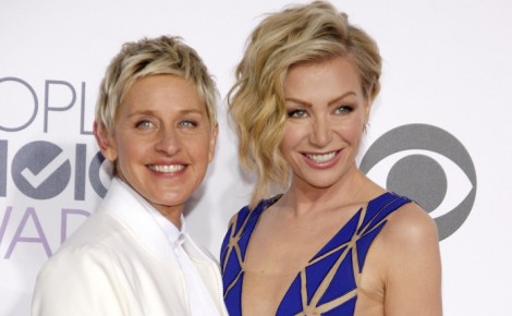 Ellen DeGeneres and Portia de Rossi